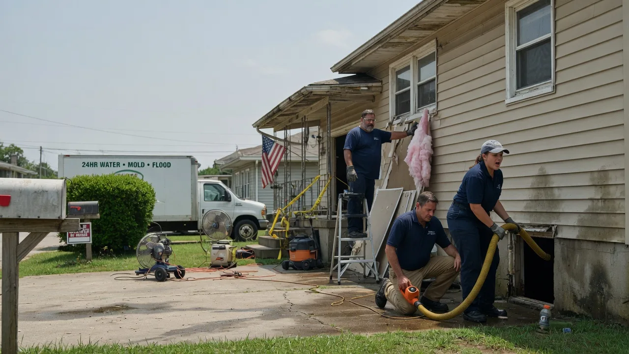 Water Damage Repair in Caledonia, ND near me